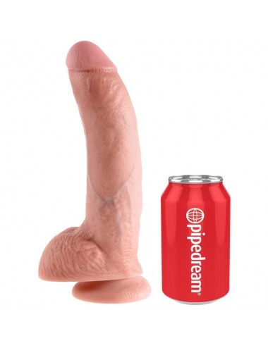 KING COCK 9 "COCK FLESH MIT BÄLLEN 22