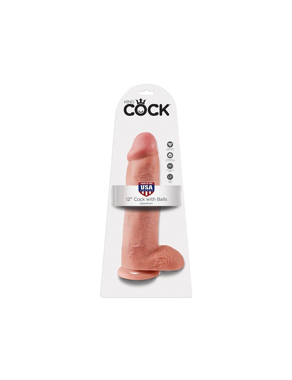 KING COCK 12 "COCK FLESH MIT BÄLLEN 30 KING COCK 12 "COCK FLESH MIT BÄLLEN 30