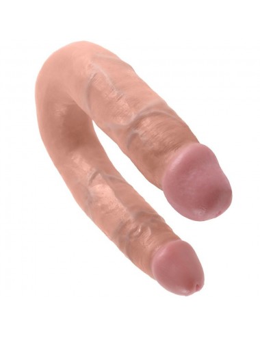 KING COCK U-förmiges MEDIUM DOUBLE TROUBLE FLESH
