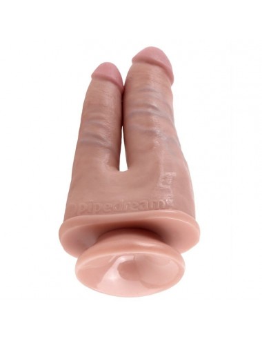 KING COCK DOUBLE PENETRATOR FLESH