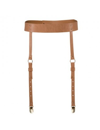MAZE - SUSPENDER BELT BROWN