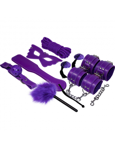 ERLEBEN SIE BDSM FETISH KIT PURPLE SERIES