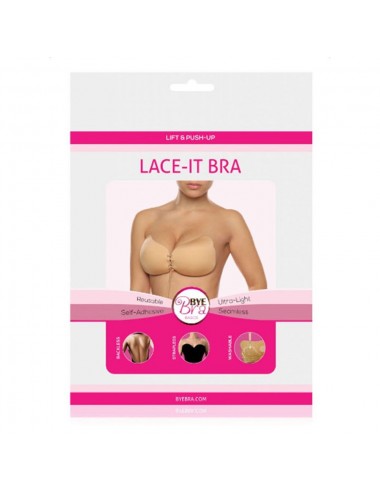 BYEBRA LACE-IT BRA CUP B IN NUDE