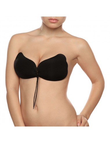 BYEBRA LACE-IT BRA CUP A IN SCHWARZ