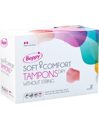 BEPPY SOFT-COMFORT TAMPONS DRY 2 STÜCK