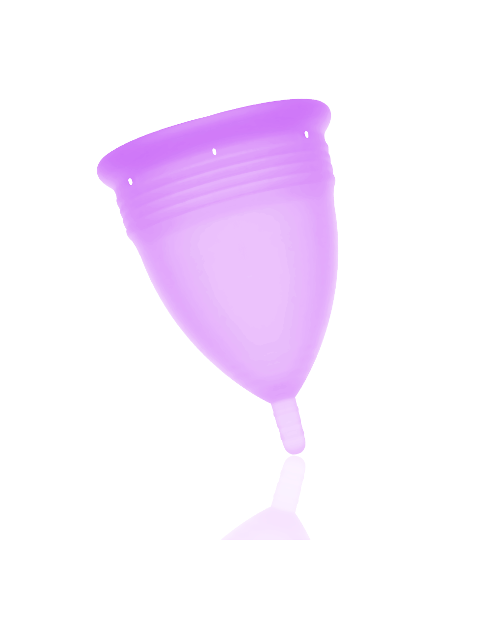 STERCUP MENSTRUAL CUP GRÖSSE L LILA FARBE FDA SILICONE