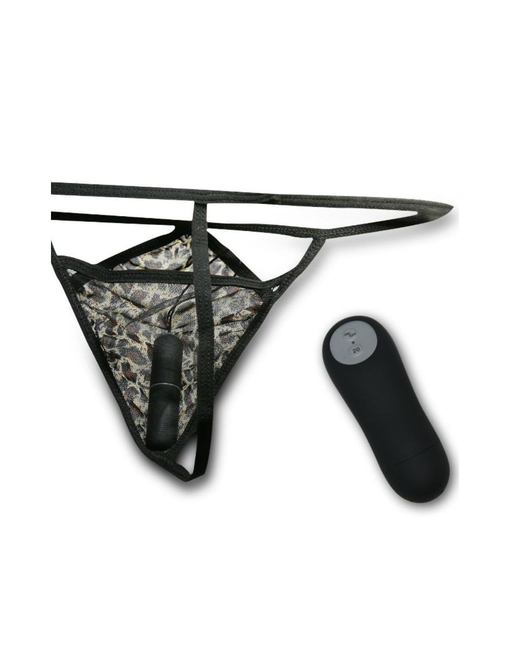 TANGA CON BALA VIBRADORA Y MANDO