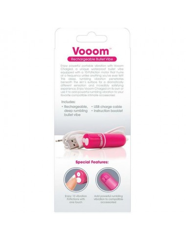 SCHREIEN O AUFLADBARES VIBRIERENDES BULLET VOOOM PINK