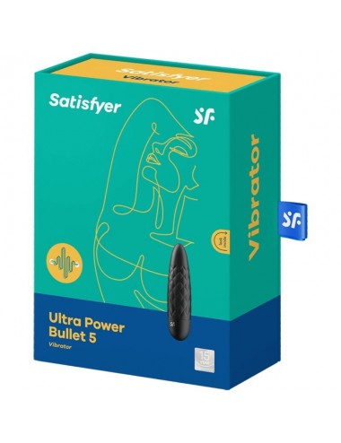 SATISFYER ULTRA POWER BULLET 5 - SCHWARZ
