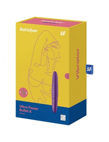 SATISFYER - ULTRA POWER BULLET 6 LILA