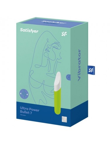 SATISFYER ULTRA POWER BULLET 7 - GRÜN