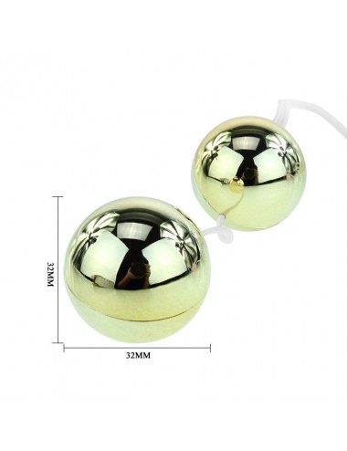 BAILE - GOLDENER VIBRATOR MIT CHINESISCHEN BLLEN