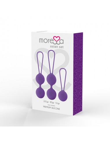 MORESSA OSIAN SET PREMIUM SILICONE PURPLE