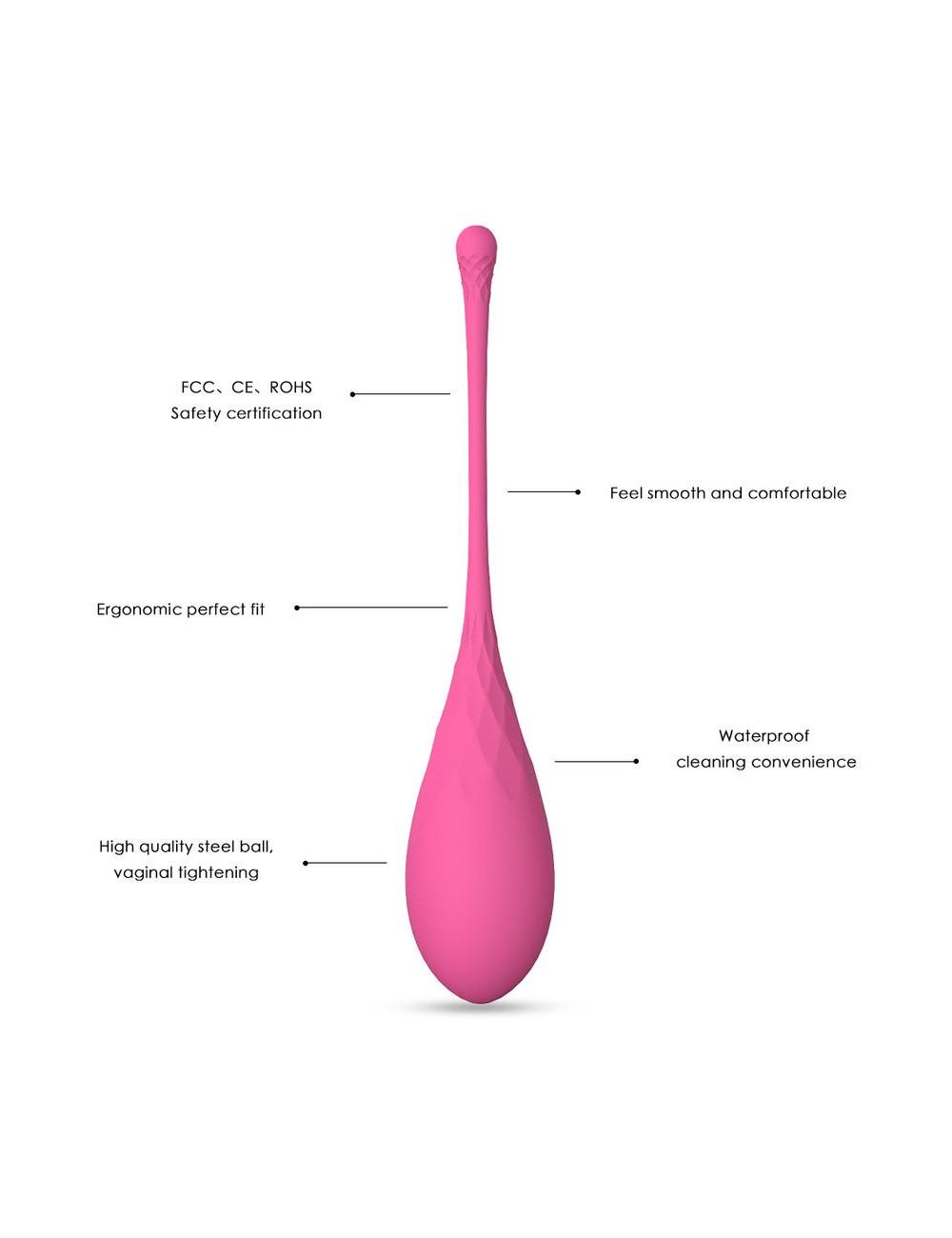 LESLIE KEGEL FIT PELVIC MUSCLE TRAINING SET 6 STÜCKE LESLIE KEGEL FIT PELVIC MUSCLE TRAINING SET 6 STÜCKE