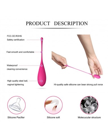LESLIE - KEGEL FIT PELVIC MUSCLE TRAINING SET 6 STÜCKE