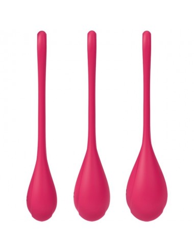 SATISFYER YONI POWER 1 TRAININGSSET - ROT
