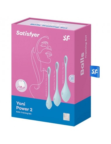 SATISFYER YONI POWER 2 TRAININGSSET - BLAU