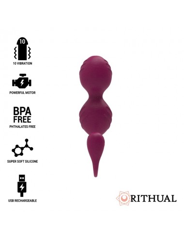 RITHUAL NISHA BOLAS KEGEL RECARGABLES VIBRADORAS ORQUIDEA