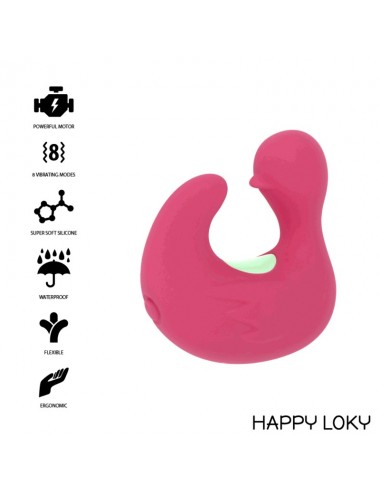 HAPPY LOKY DUCKYMANIA AUFLADBARER SILIKONSTIMULATORFINGER