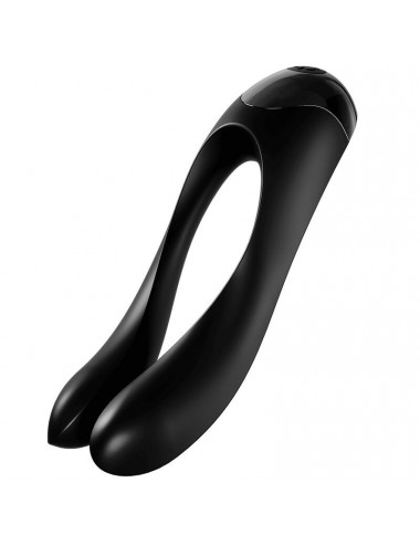 SATISFYER CANDY CANE FINGER VIBRATOR SCHWARZ