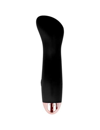 DOLCE VITA AUFLADBARER VIBRATOR EINE SCHWARZE 7-GESCHWINDIGKEIT