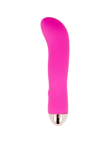 DOLCE VITA AUFLADBARER VIBRATOR ZWEI ROSA 7 GESCHWINDIGKEITEN