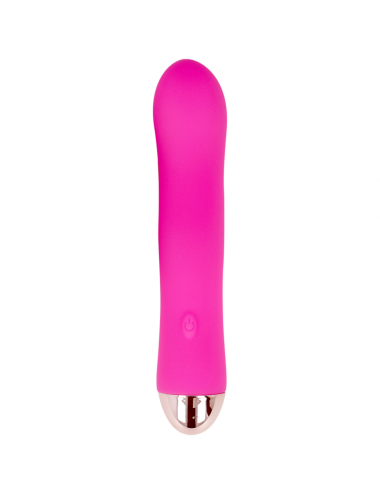 DOLCE VITA AUFLADBARER VIBRATOR ZWEI ROSA 7 GESCHWINDIGKEITEN