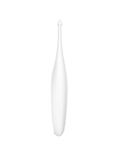 SATISFYER TWIRLING FUN TIP VIBRATOR - WEISS