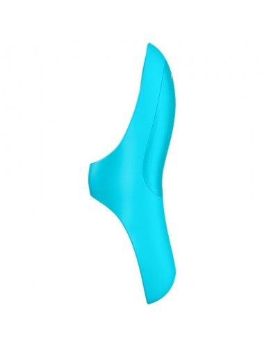 SATISFYER TEASER FINGERVIBRATOR - BLAUES LICHT