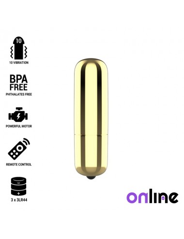 ONLINE MINI BULLET VIBE - GOLDEN