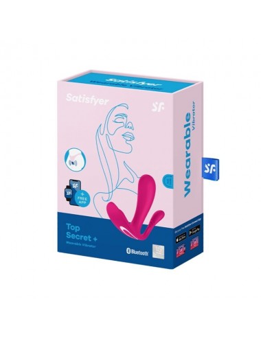 SATISFYER TOP SECRET PLUS VIBRATOR PINK