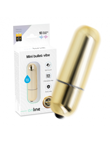 ONLINE MINI BULLET VIBE - GOLDEN