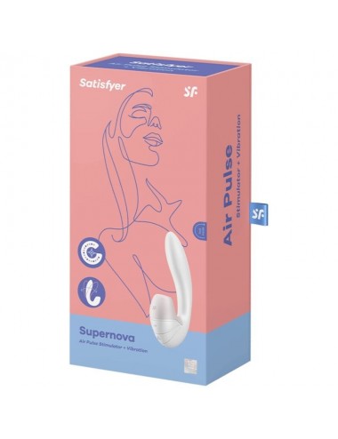 SATISFYER SUNRAY STIMULATOR & VIBRATION - WEISS