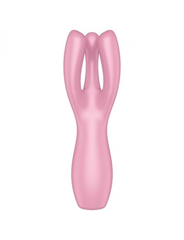 SATISFYER - THREESOME 3 VIBRATOR ROSA