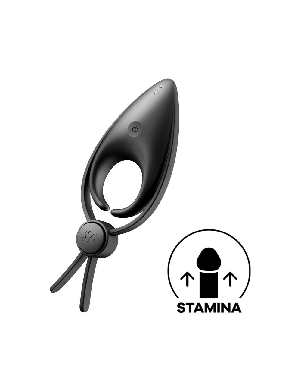 SATISFYER SNIPER RING VIBRATOR SCHWARZ