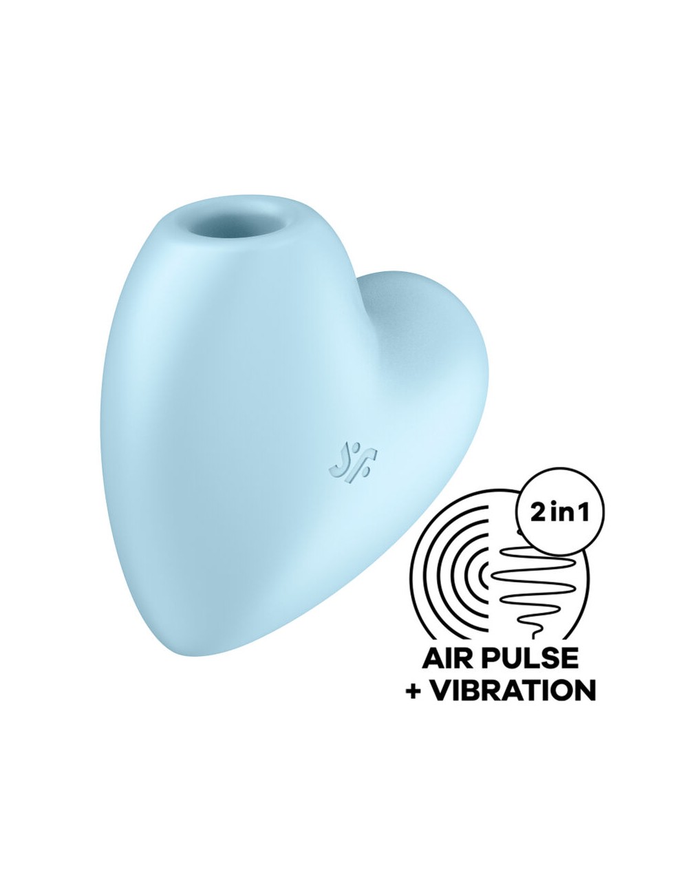 SATISFYER CUTIE HERZSTIMULATOR & VIBRATOR - BLAU SATISFYER CUTIE HERZSTIMULATOR & VIBRATOR - BLAU