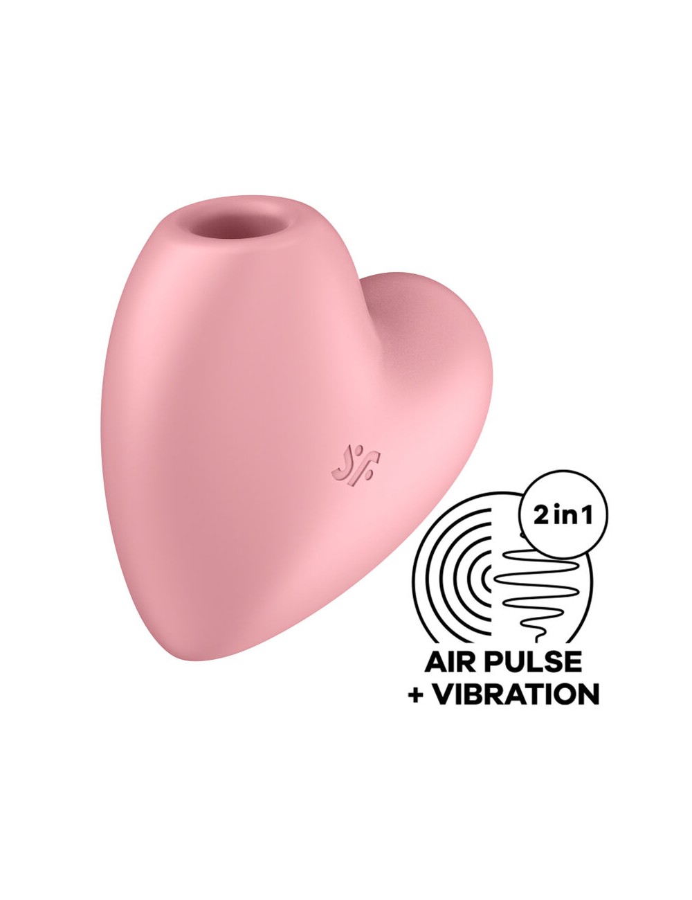 SATISFYER CUTIE HERZSTIMULATOR & VIBRATOR - PINK SATISFYER CUTIE HERZSTIMULATOR & VIBRATOR - PINK