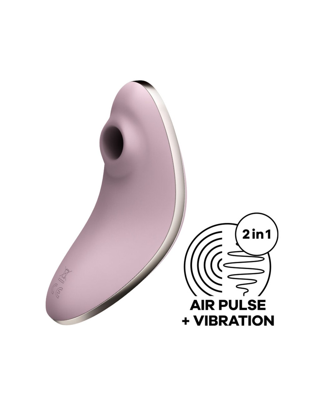 SATISFYER VULVA LOVER 1 AIR PULSE STIMULATOR & VIBRATOR - VIOLETT