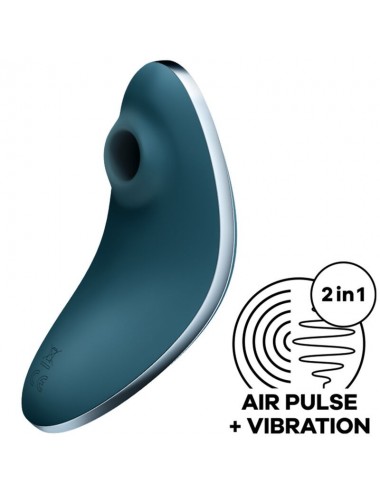SATISFYER VULVA LOVER 1 AIR PULSE STIMULATOR & VIBRATOR ? BLAU
