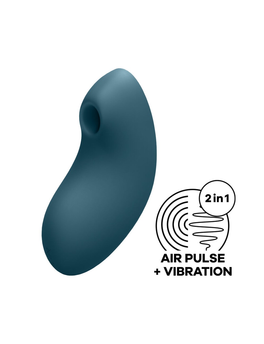 SATISFYER VULVA LOVER 2 AIR PULSE STIMULATOR & VIBRATOR - BLAU SATISFYER VULVA LOVER 2 AIR PULSE STIMULATOR & VIBRATOR - BLAU