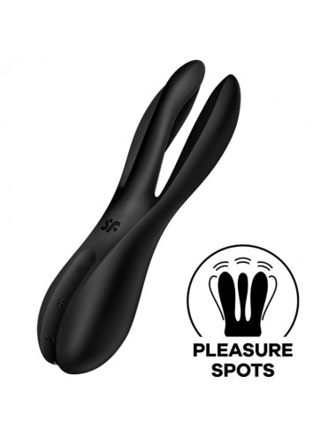 SATISFYER DREIER 2 VIBRATOR - SCHWARZ