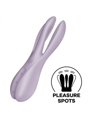 SATISFYER DREIER 2 VIBRATOR - VIOLETT