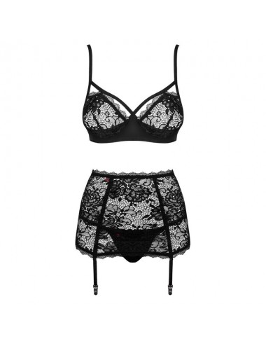 OBSESSIVE - PEONESIA DREI STÜCKE SET L / XL