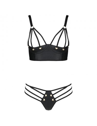 PASSION MALWIA ECO LEDER BIKINI SET S/M