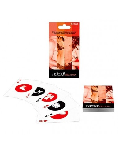 JUEGO DE CARTAS NAKED ES / DE