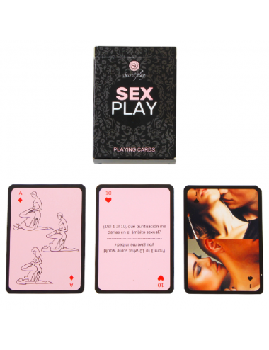 SECRETPLAY JUEGO DE CARTAS SEX PLAY ES/EN