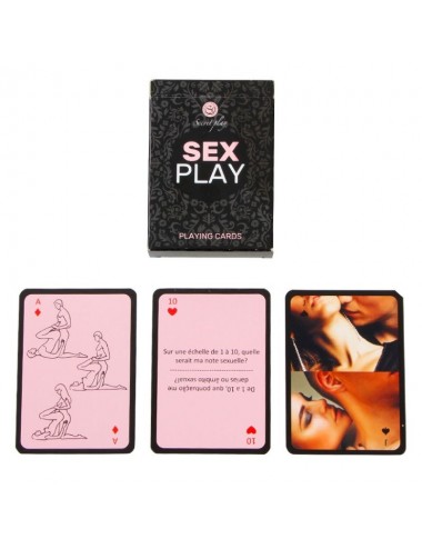 SECRETPLAY JUEGO DE CARTAS SEX PLAY FR/PT