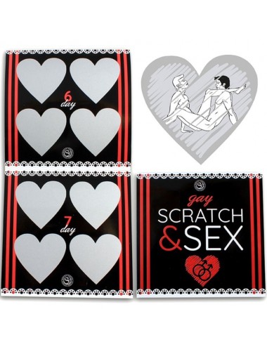 SECRETPLAY SCRATCH & SEX JUEGO PAREJAS GAY (ES/EN/FR/PT/DE)