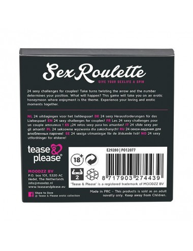 SEX ROULETTE LIEBE & EHE (NL-DE-EN-FR-ES-IT-PL-RU-SE-NO)