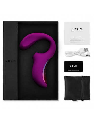 LELO ENIGMA DUAL STIMULATION SONIC MASSAGER TIEFE ROSE